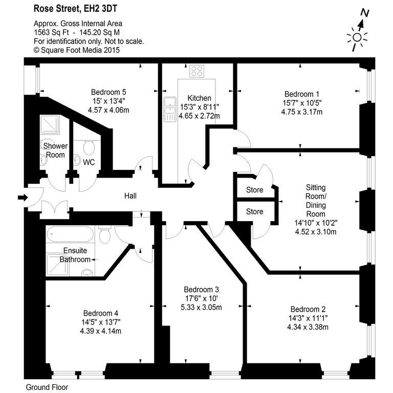 Rose Street Residence Edimburgo Habitación foto
